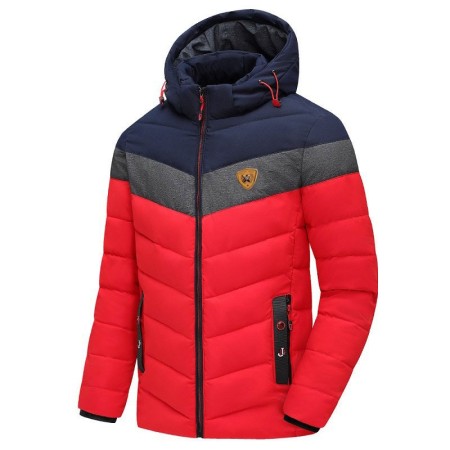 Casual Warm Thick Waterproof Jacket Army-01